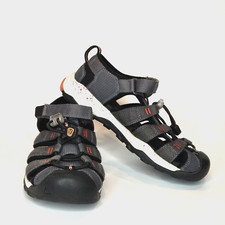 Keen Newport Youth Size 2 Neo H2 Water Sandal Magnet Gray/Spicy Orange 1018426