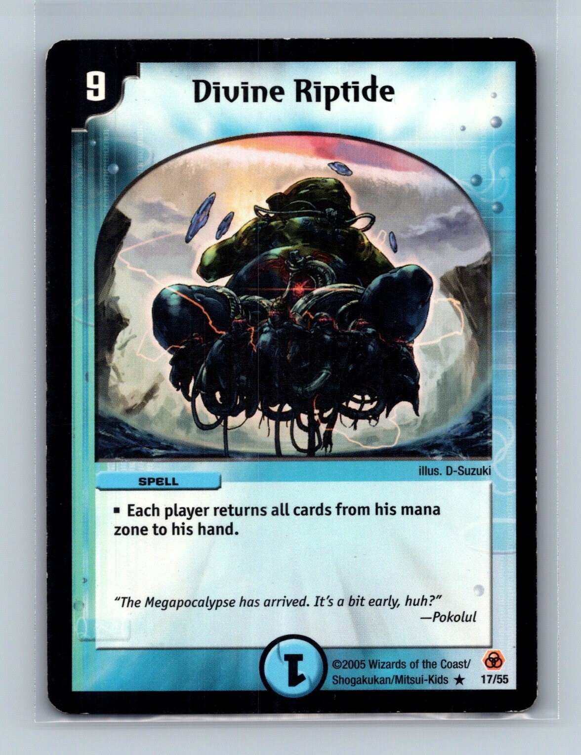 Duel Masters TCG Divine Riptide 17 Rare Wizards Survivors of the ...