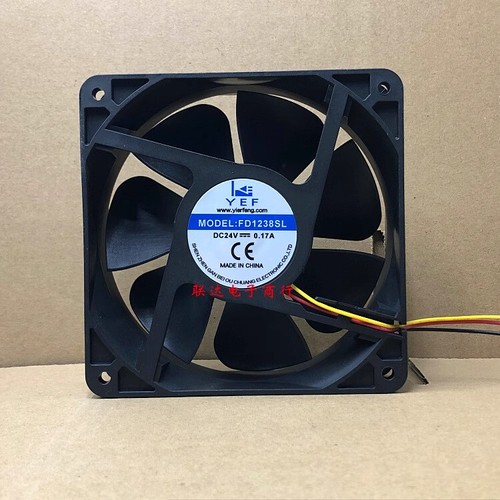 Ventola Di Raffreddamento Dell'inverter, DC 24V 1.14A 4000RPM 12CM Server Di Trasmissione Rapida Dissipazione Calore