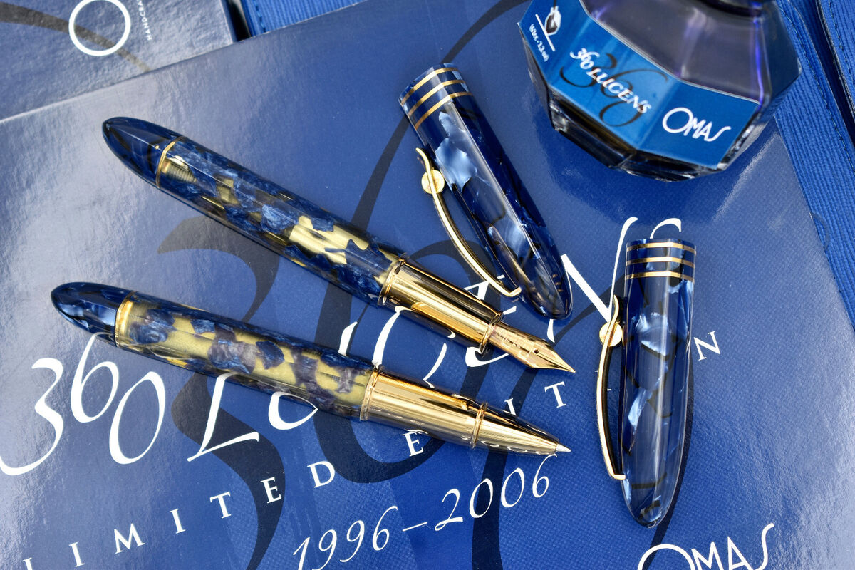 OMAS 360 Lucens Limited Edition 1996-2006 Fountain Pen OMAS 360 Lucens Limited Edition 1996-2006 Fountain Pen