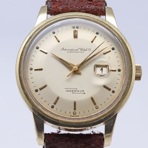 IWC Ingenieur K14/SS Cal.8531 ANTIQUE Automatic Off-White Dial Men's Watch - Picture 3 of 16