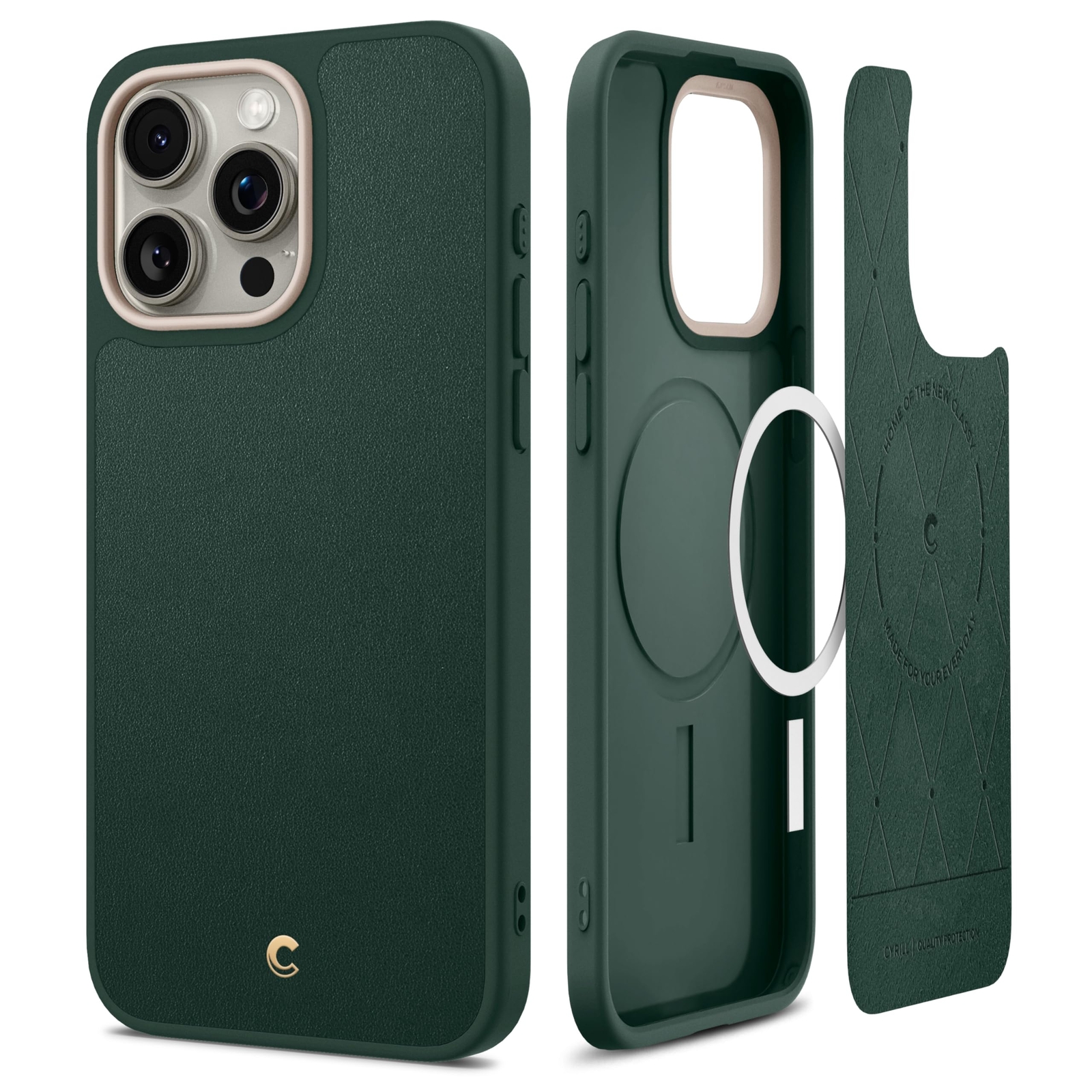CYRILL by Spigen Kajuk Mag Cover Compatibile con iPhone 15 Pro Max 2023 - Ver...