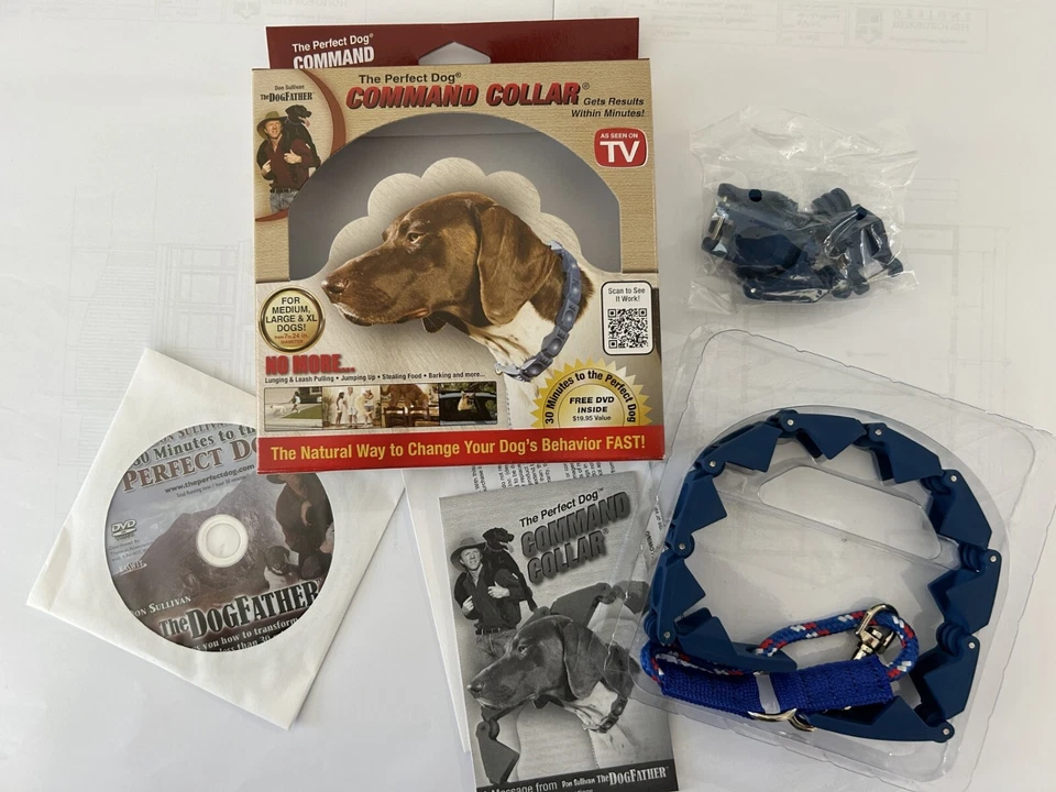 Don Sullivan Perfect Dog Command Collar Pellizco Entrenamiento DVD GRATIS y enlaces incluidos Foto 4 de 4