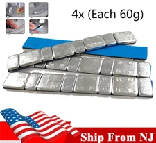 4X60g Tyre Balancing Bar Universal Car Truck Adhesive Wheel Tire Balance Weights