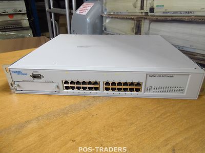 Nortel BayStack 450-24T 10/100 Network Netzwerk Switch AL2012A14
