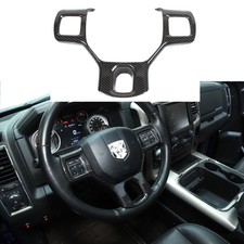 Steering Wheel Trim Interior Decoration Accessories For 2011-2018 Dodge Ram 1500 Steering Wheel Trim Interior Decoration Accessories For 2011-2018 Dodge Ram 1500