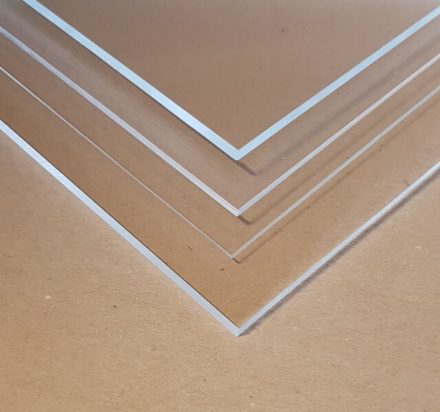 Acrylglas Zuschnitt Plexiglas Zuschnitt 2-8mm Platte//Scheibe klar//transparent 8 mm, 900 x 900 mm