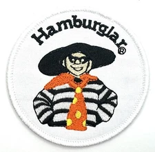 Hamburglar McDonalds Fast Food Restaurant Vintage Style Retro Patch Hat Cap