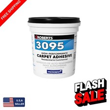 1 Gallon High Performance Carpet Adhesive with Microban - Solvent-Free Formula