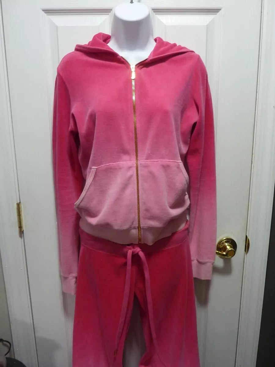 Juicy Couture Velour Pink Track Suit