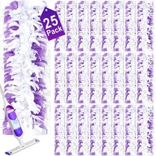 25pcs Disposable Mopping Pads Refills For Swiffer Powermopreplacement With Swiff