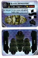 Wizkids Pirates At Oceans Edge CSG Uncommon #028 BLACK MONGOOSE Mint Unpunched