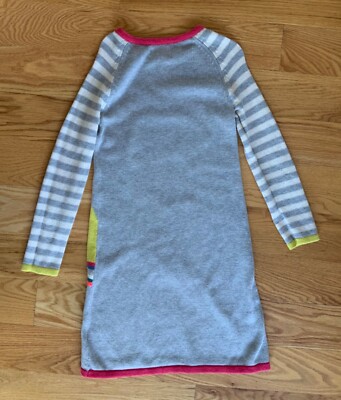 knee length dresses for ladies Mini Boden Jersey Tulle Mix Dress. Blue & White. Tank Top with Low Back. Size 7/8T