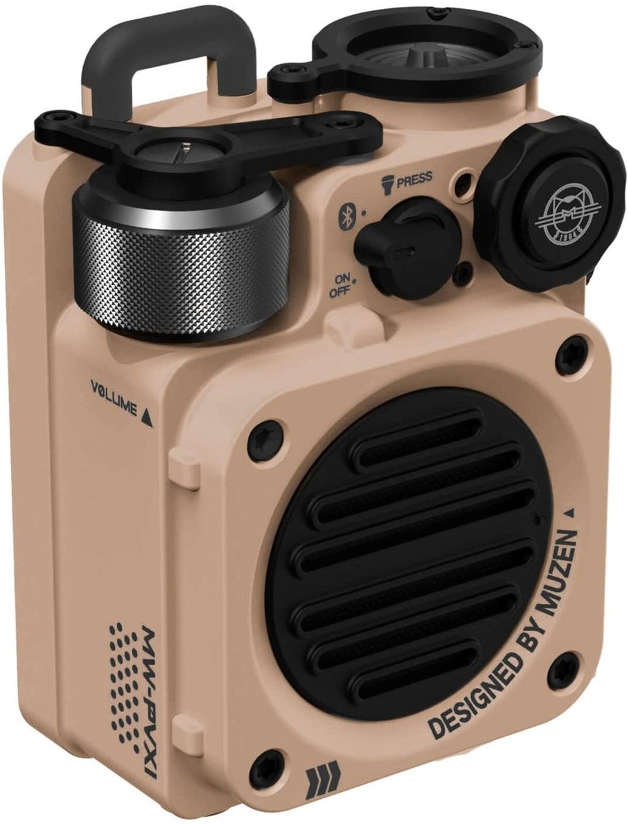 Muzen Portable Bluetooth Speaker Wild Mini Desert Yellow Muzen Portable Bluetooth Speaker Wild Mini Desert Yellow