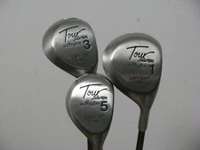 BelAir Tour Selection Driver & 3,5 Wood Set Stiff Flex Graphite Very Nice!!