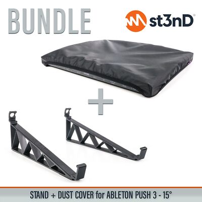 STÄNDER + STAUBSCHUTZHAUBE für ABLETON PUSH 3 - 15° | BUNDLE ANGEBOT