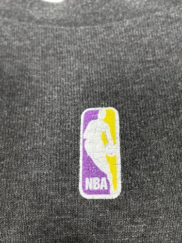 Kobe Bryant #24 Los Angeles Lakers NBA Gray Jersey T-Shirt Men's XL - Picture 8 of 14