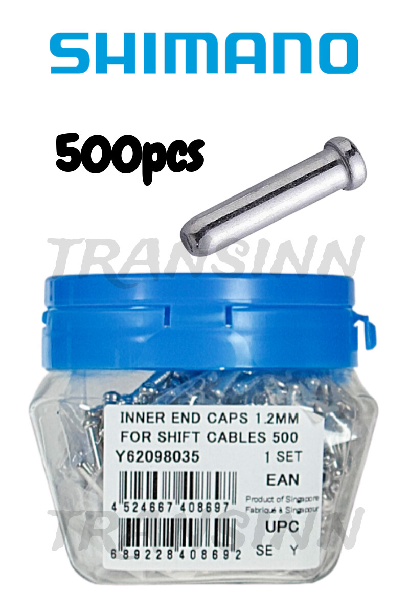 SHIMANO Inner End Cap mm for shifter cables 500 NIB (Y62098035)