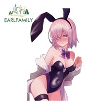 EARLFAMILY 5.1" Fate Grand Order Mash Kyrielight Car Stickers Bunny Outfit Decal