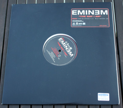 EMINEM - THE WAY I AM - 12'' Maxi Vinyl - Dr. Dre - DJ Promo - RAR