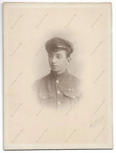 WW1 era photo RAF Airman, early Royal Air Force, WW1 medal ribbons, military