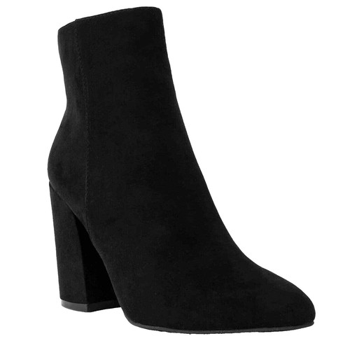Naked Wolfe Sugar Black Stretch PU Platform Boots US 5 EU 35 UK 2