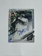 2021 Topps Chrome Joey Bart Auto Black White Diamond Refractor Autograph RC