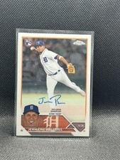 2023 Topps Chrome Baseball Jermaine Palacios RC Base Rookie Auto RA-JP