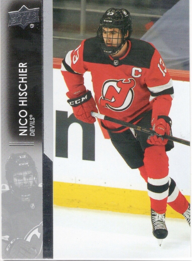 21-22 2021-22 Upper Deck 1 Nico Hischier #109-Devils
