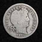 1914-D Silver Barber Dime GOOD FREE SHIPPING