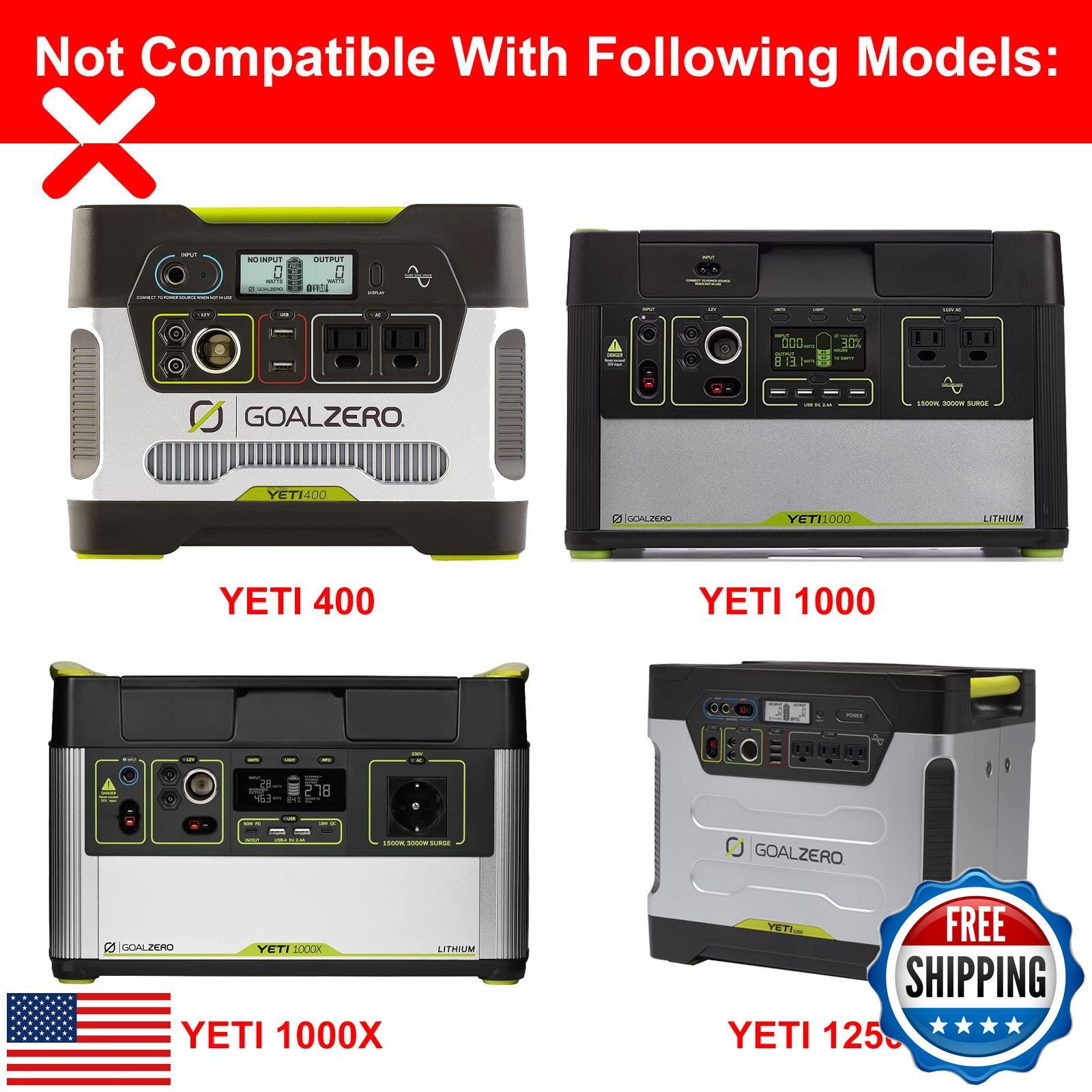 15V 60W Replacement for Goal Zero Yeti Charger AC Adapter for Goal Zero Yeti 