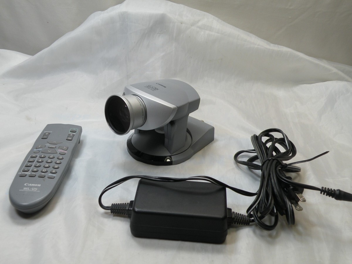 Canon VC-C50i Communication Camera w/ WL-37 ,Remote Control & AC