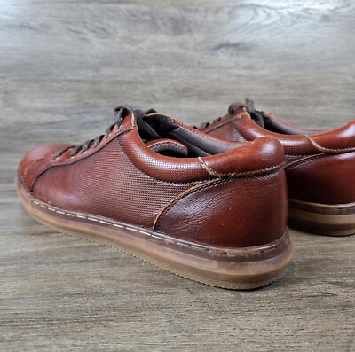 Arkbird Original Oxford Shoe Brown Leather Lace Up Texture 