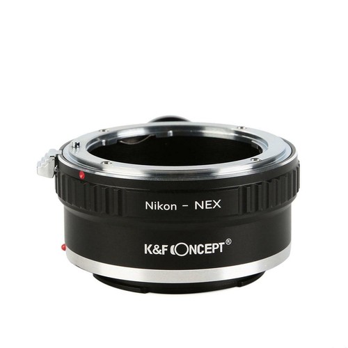 K&F Concept Lens Adapter for Nikon AI F Mount Lens to Sony NEX E Camera w Tripod - Picture 2 of 7
