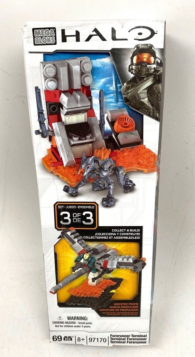 Halo FORERUNNER TERMINAL Mega Bloks 97170 set 3 of 3 Booster Frame