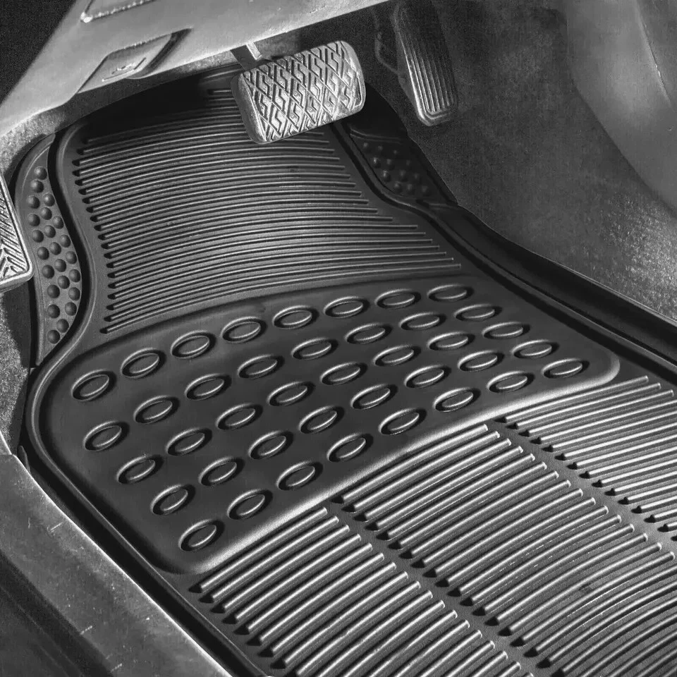 For All Chrysler Rubber All Weather 3pcs Turbonetta Custom Fit Mats - Image 3 of 4