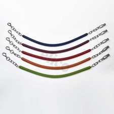 CATENA STALLA PROTEZIONE GOMMA COLORI OPZIONI EQUITAZIONE CAVALLO PONY *POSTA GRATIS*