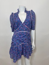 Love Shack Fancy Arlo Dress in Summer Blues Size 4 