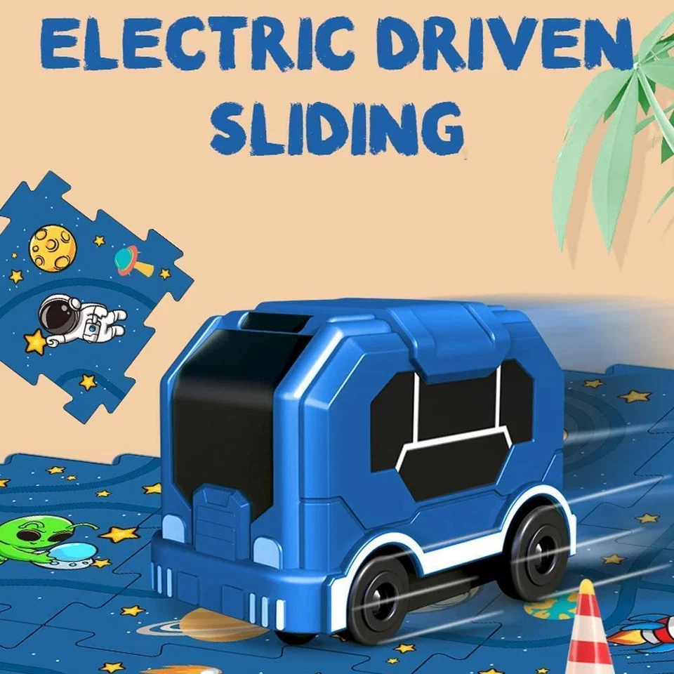 Kinder pädagogisches Puzzle-Schienenauto-Spielset DIY A2X6 I7O1 Y8J7 V3S3 G E5U7