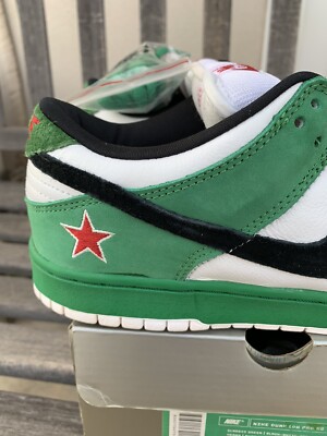 2003 Nike SB Dunk Low Pro Heineken OG 10.5 Supreme WTD Paris