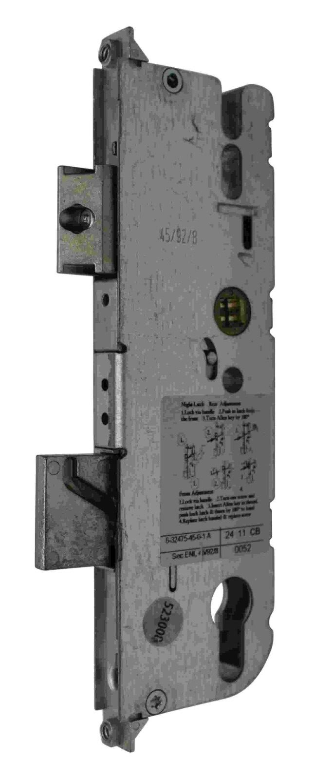 Gu Door Lock Gearbox Gu Multi Point Upvc Door Lock 45mm 92mm SPLIT
