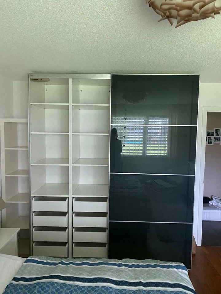 Pax Schrank mit Spiegelschiebetür - Bild 2 von 2