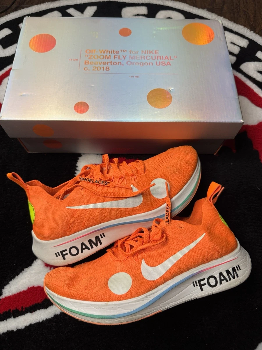 Las mejores ofertas en Nike Off-White x Zoom Fly Mercurial Flyknit