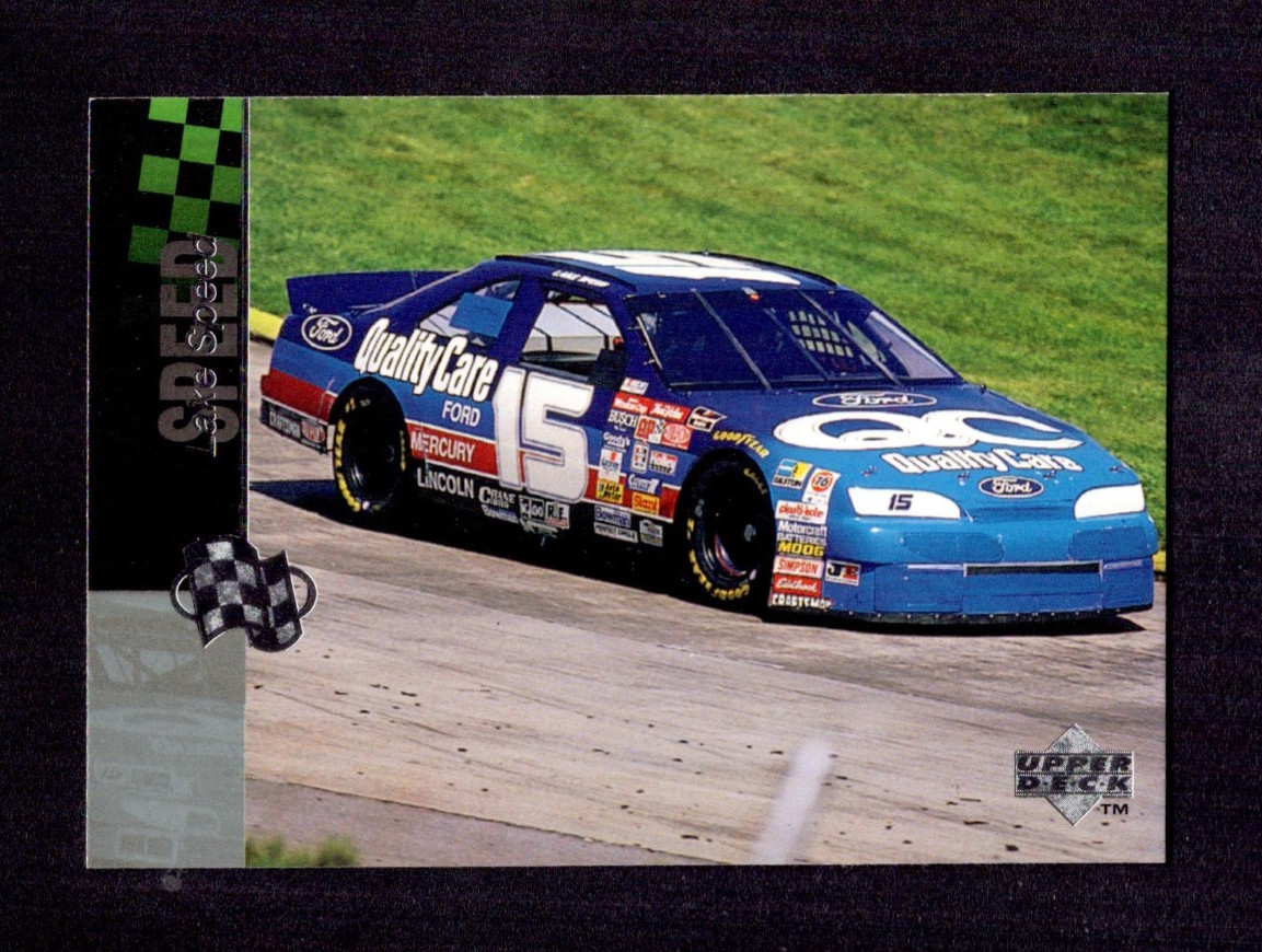 1995 Upper Deck #83 Lake Speed's Car NMMT 8848