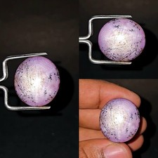 Natural Star Ruby untreated loose gemstone 68.10 ct Cabochon Pink Oval