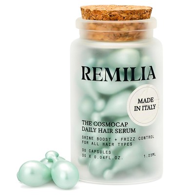 Remilia Hair | Keratin Hair Capsules with Pro-Vitamin B5   Nourishing Leave-In H