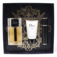 Christian Dior Homme 3pc Gift Set For Men100ml EDT + 10ml EDT + After-Shave