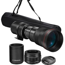 420-1600mm f/8.3 Telephoto Zoom Lens for Canon EOS R100 R10 R50 R6 R7 EOS R RP