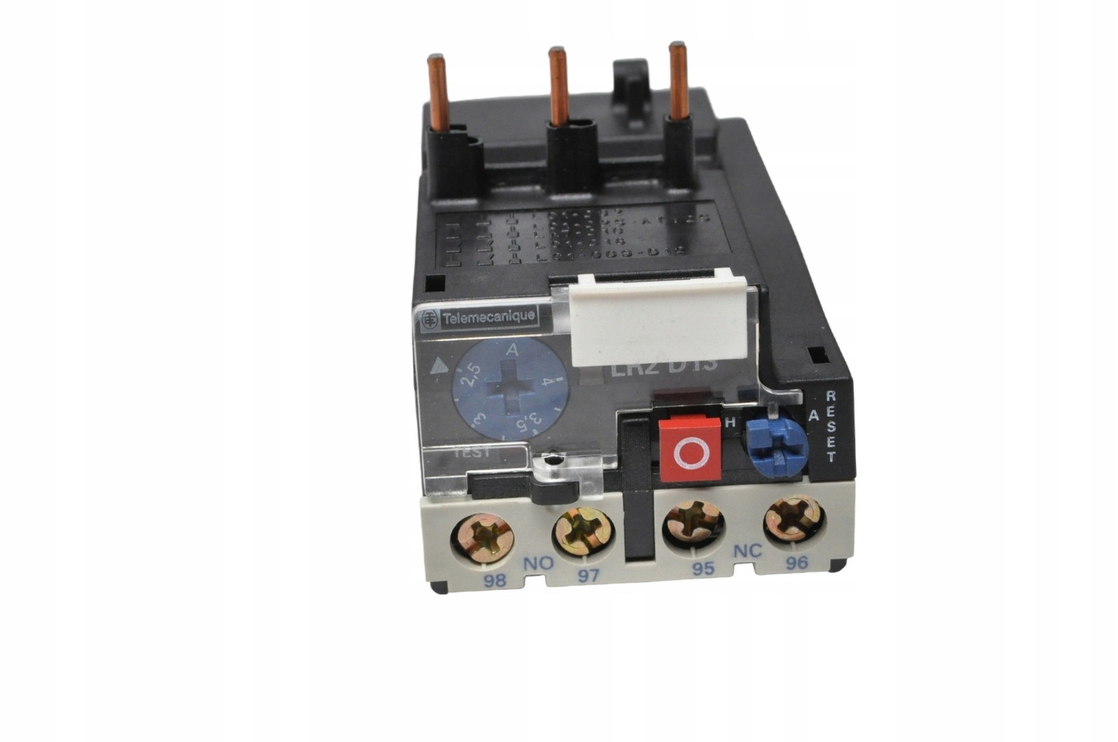 Telemecanique LR2 D1308 Thermal Relay 2.5-4A