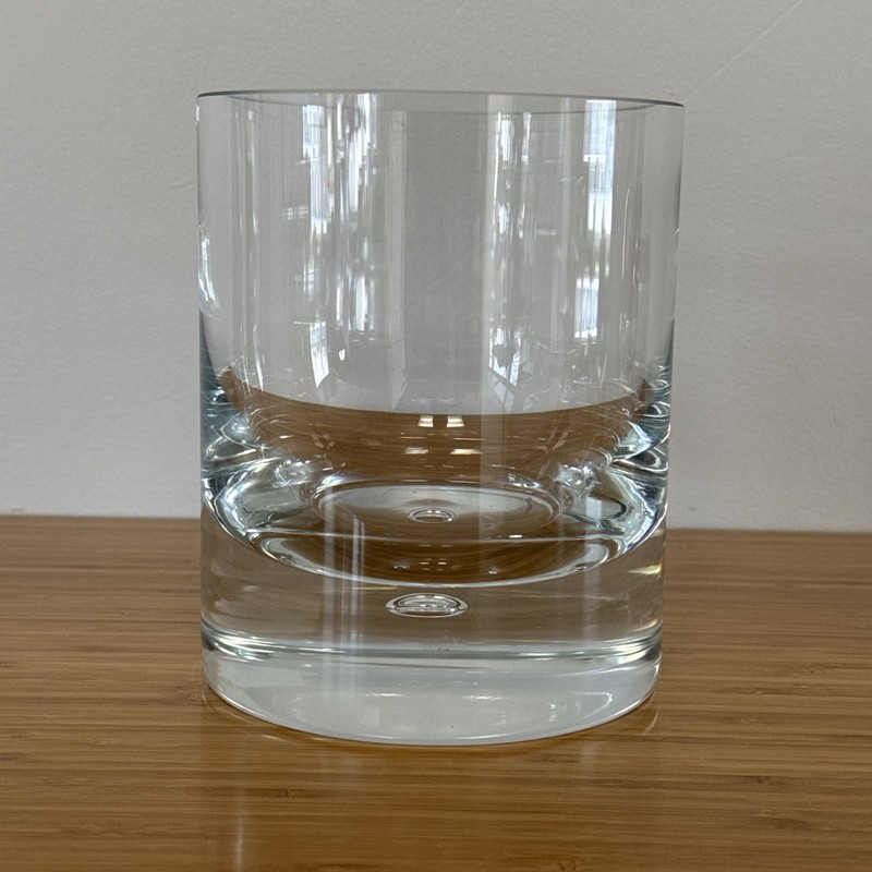 Crate And Barrel Direction Vase Classic Look Glass